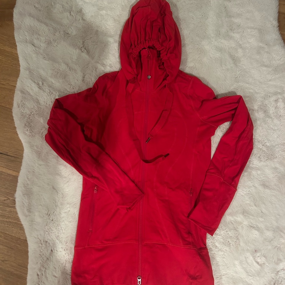 lululemon athletica Red Hoodie